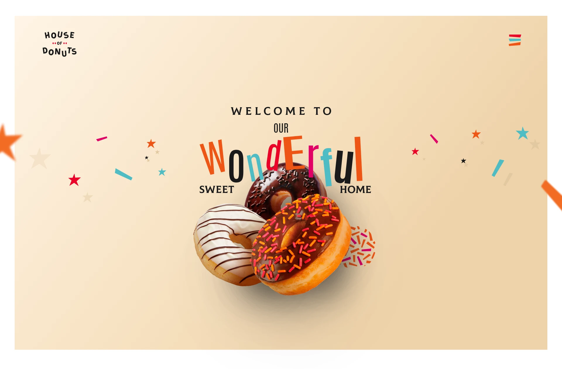 HouseOfDonuts - Desktop - Welcome